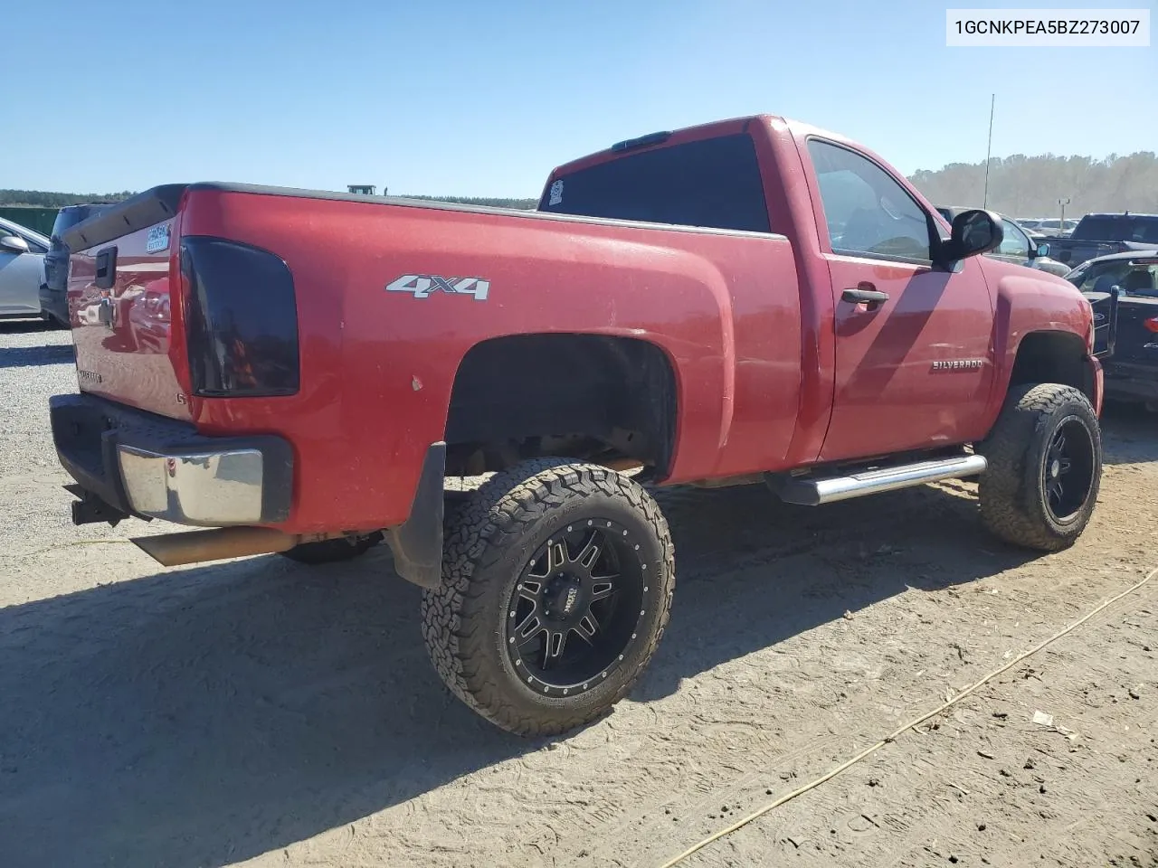 2011 Chevrolet Silverado K1500 VIN: 1GCNKPEA5BZ273007 Lot: 76745484