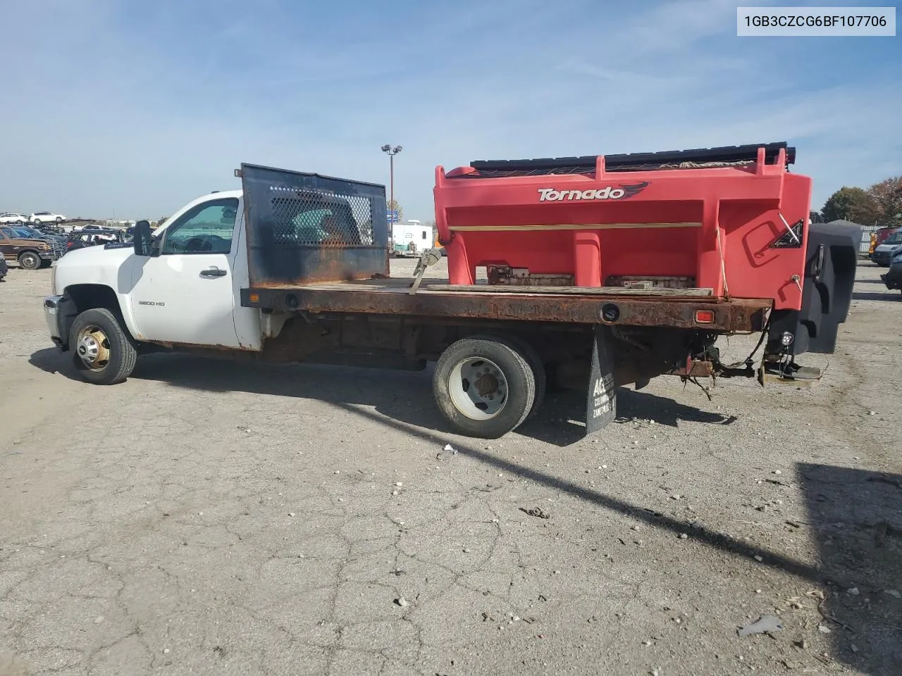 2011 Chevrolet Silverado C3500 VIN: 1GB3CZCG6BF107706 Lot: 76816054