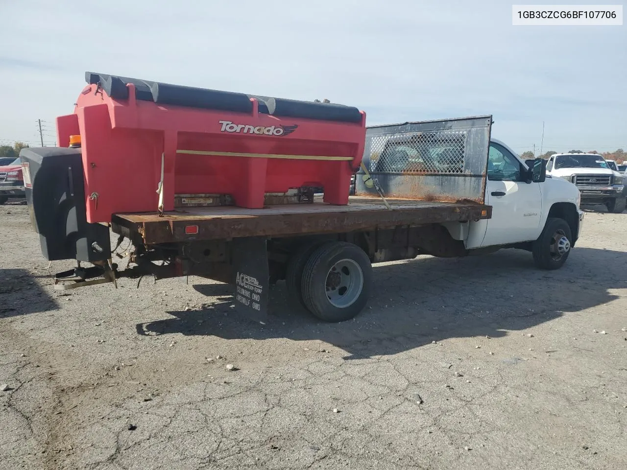 2011 Chevrolet Silverado C3500 VIN: 1GB3CZCG6BF107706 Lot: 76816054