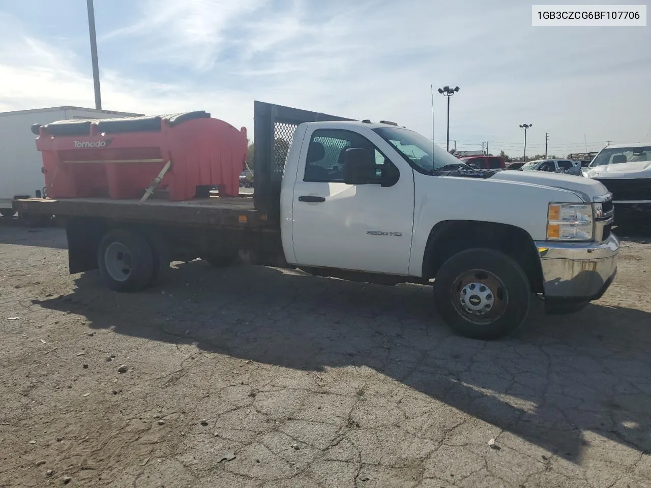 2011 Chevrolet Silverado C3500 VIN: 1GB3CZCG6BF107706 Lot: 76816054