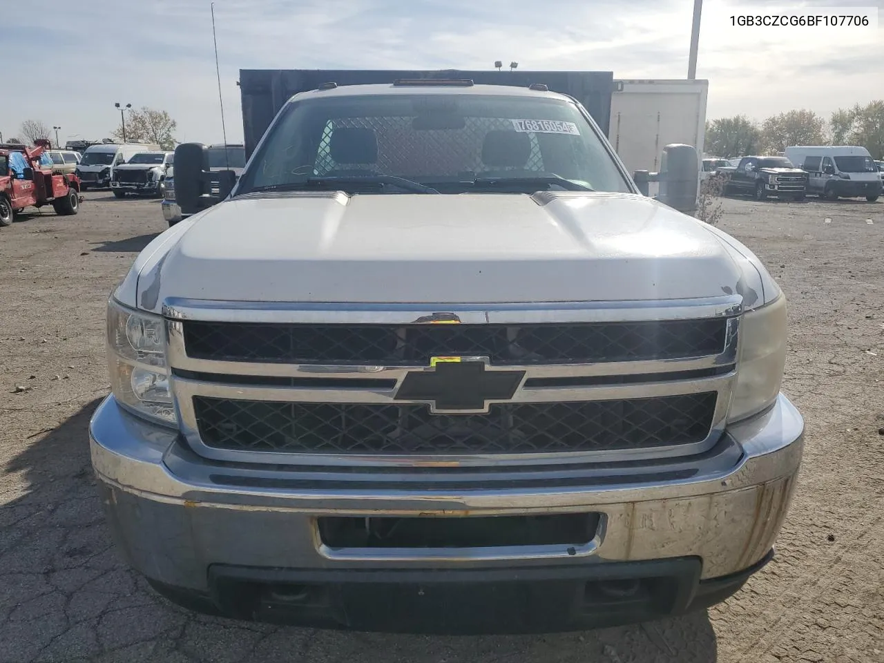 2011 Chevrolet Silverado C3500 VIN: 1GB3CZCG6BF107706 Lot: 76816054