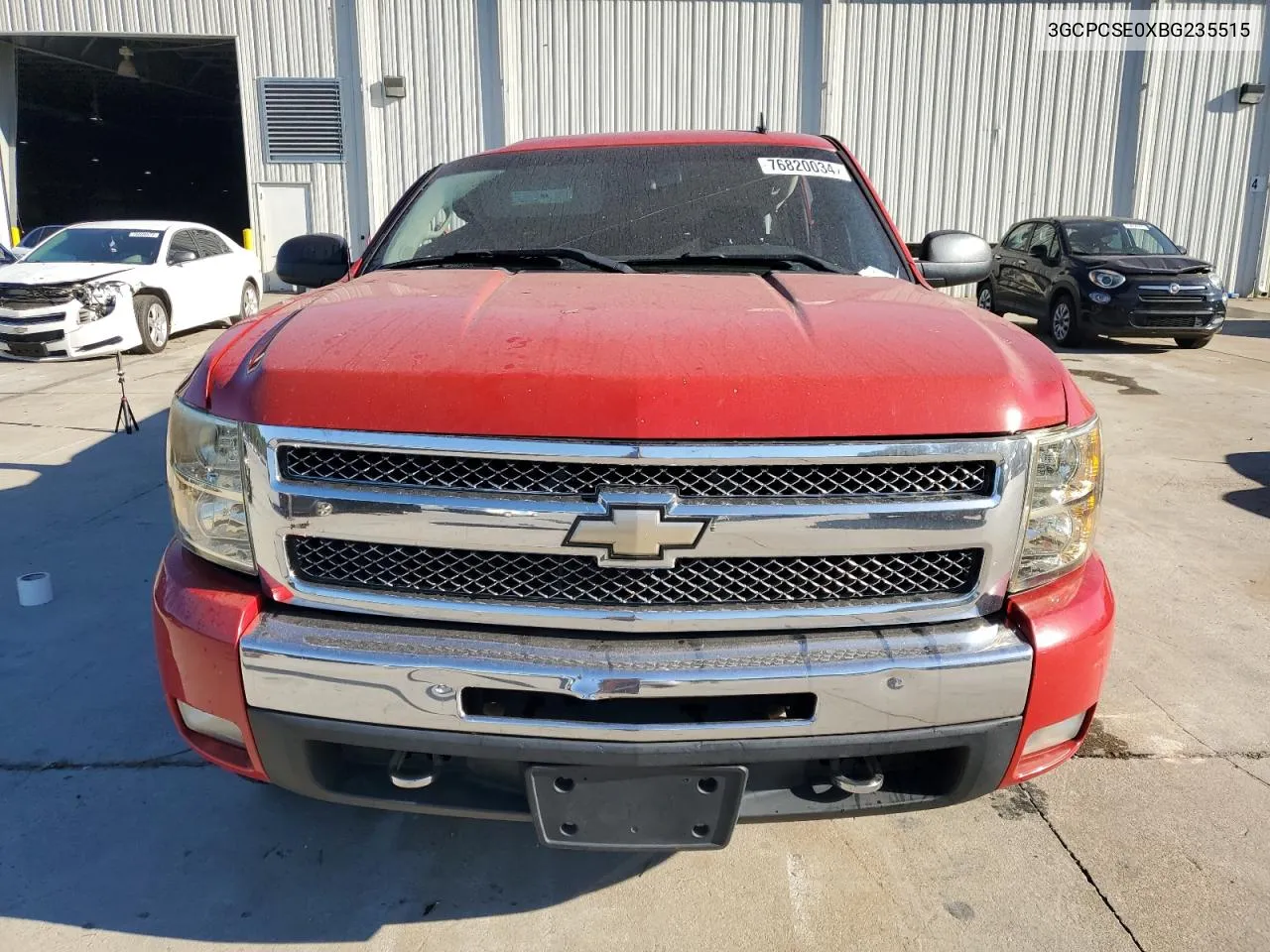 2011 Chevrolet Silverado C1500 Lt VIN: 3GCPCSE0XBG235515 Lot: 76820034