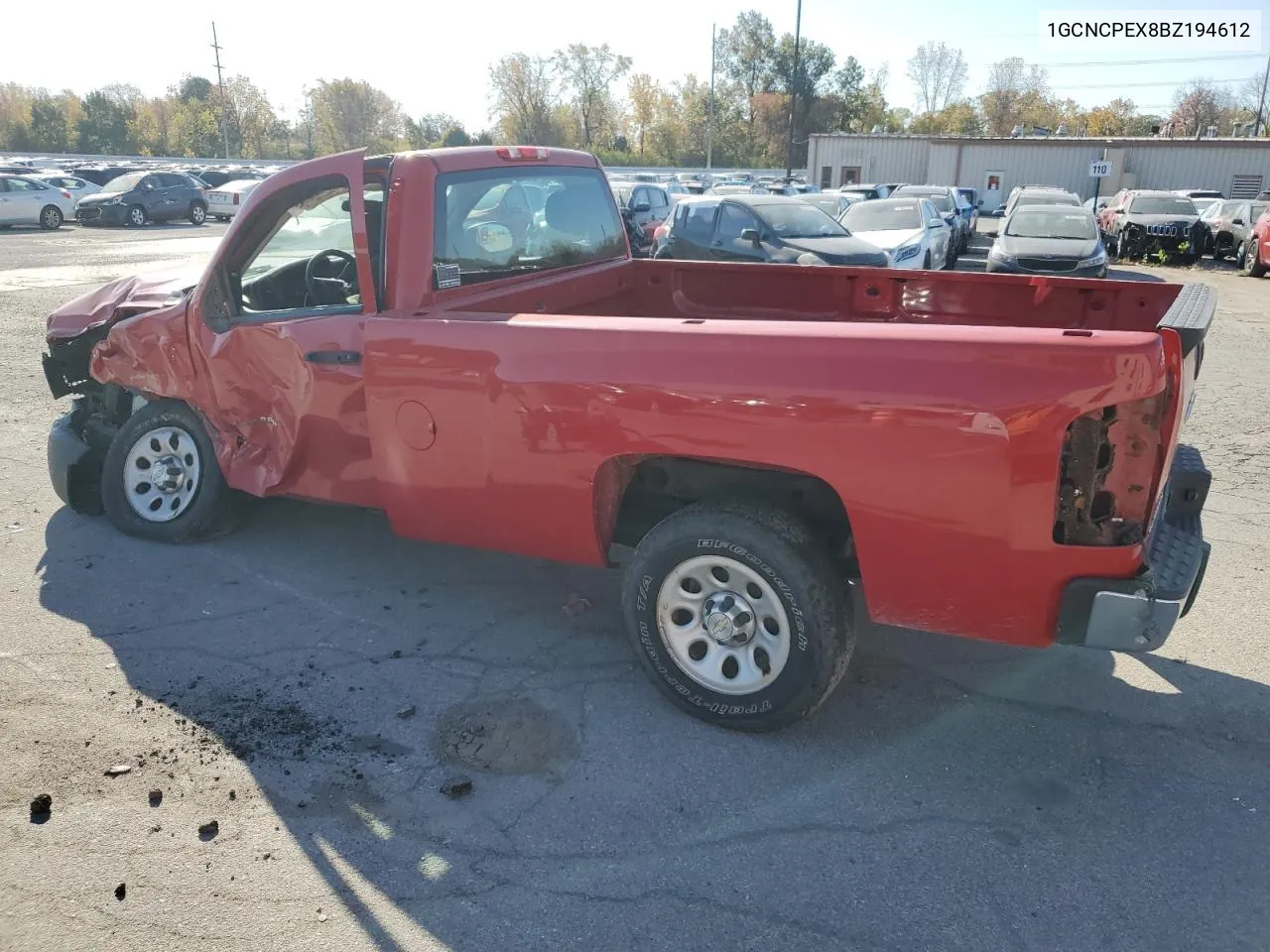 2011 Chevrolet Silverado C1500 VIN: 1GCNCPEX8BZ194612 Lot: 76974164