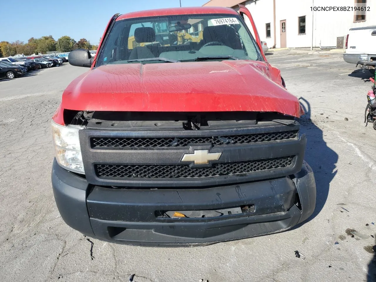 2011 Chevrolet Silverado C1500 VIN: 1GCNCPEX8BZ194612 Lot: 76974164