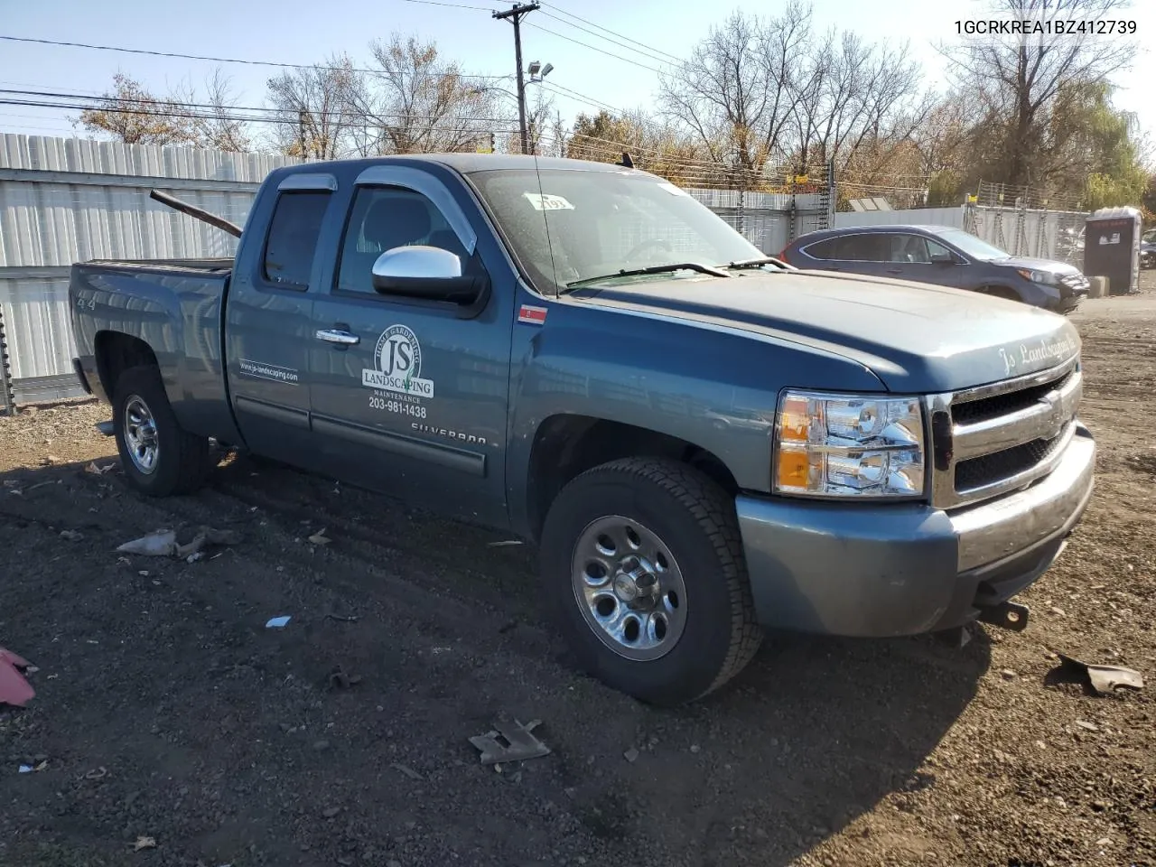 2011 Chevrolet Silverado K1500 Ls VIN: 1GCRKREA1BZ412739 Lot: 77123194