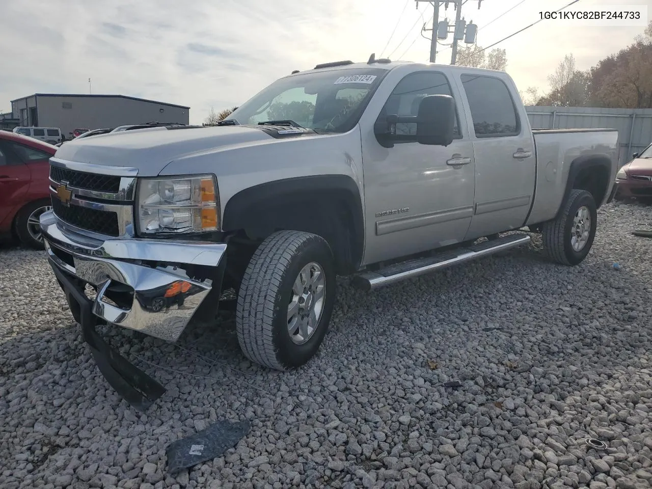 2011 Chevrolet Silverado K2500 Heavy Duty Ltz VIN: 1GC1KYC82BF244733 Lot: 77306124