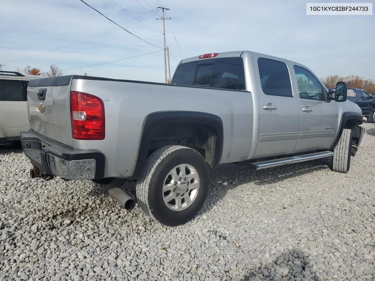 2011 Chevrolet Silverado K2500 Heavy Duty Ltz VIN: 1GC1KYC82BF244733 Lot: 77306124