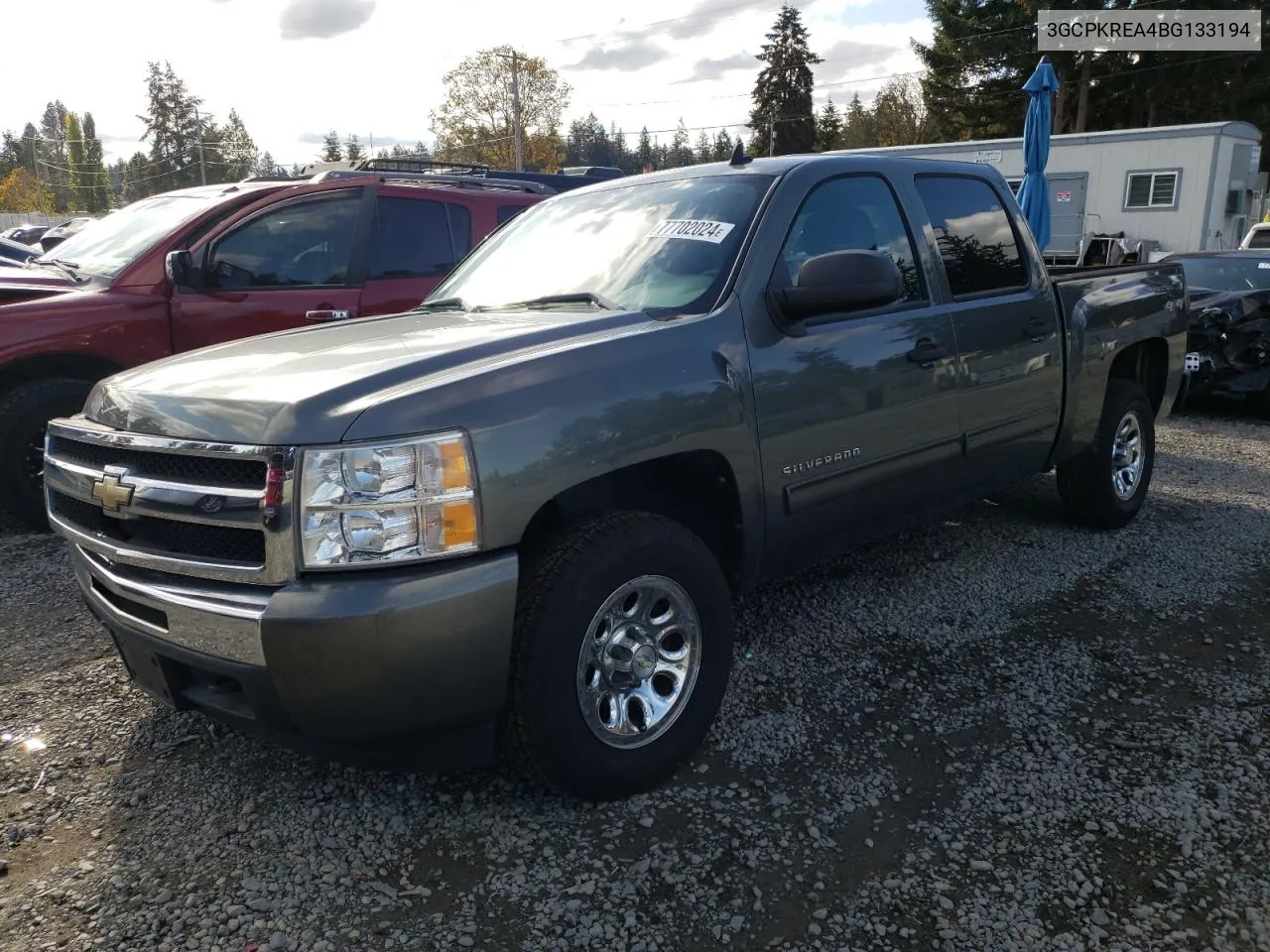 2011 Chevrolet Silverado K1500 Ls VIN: 3GCPKREA4BG133194 Lot: 77702024