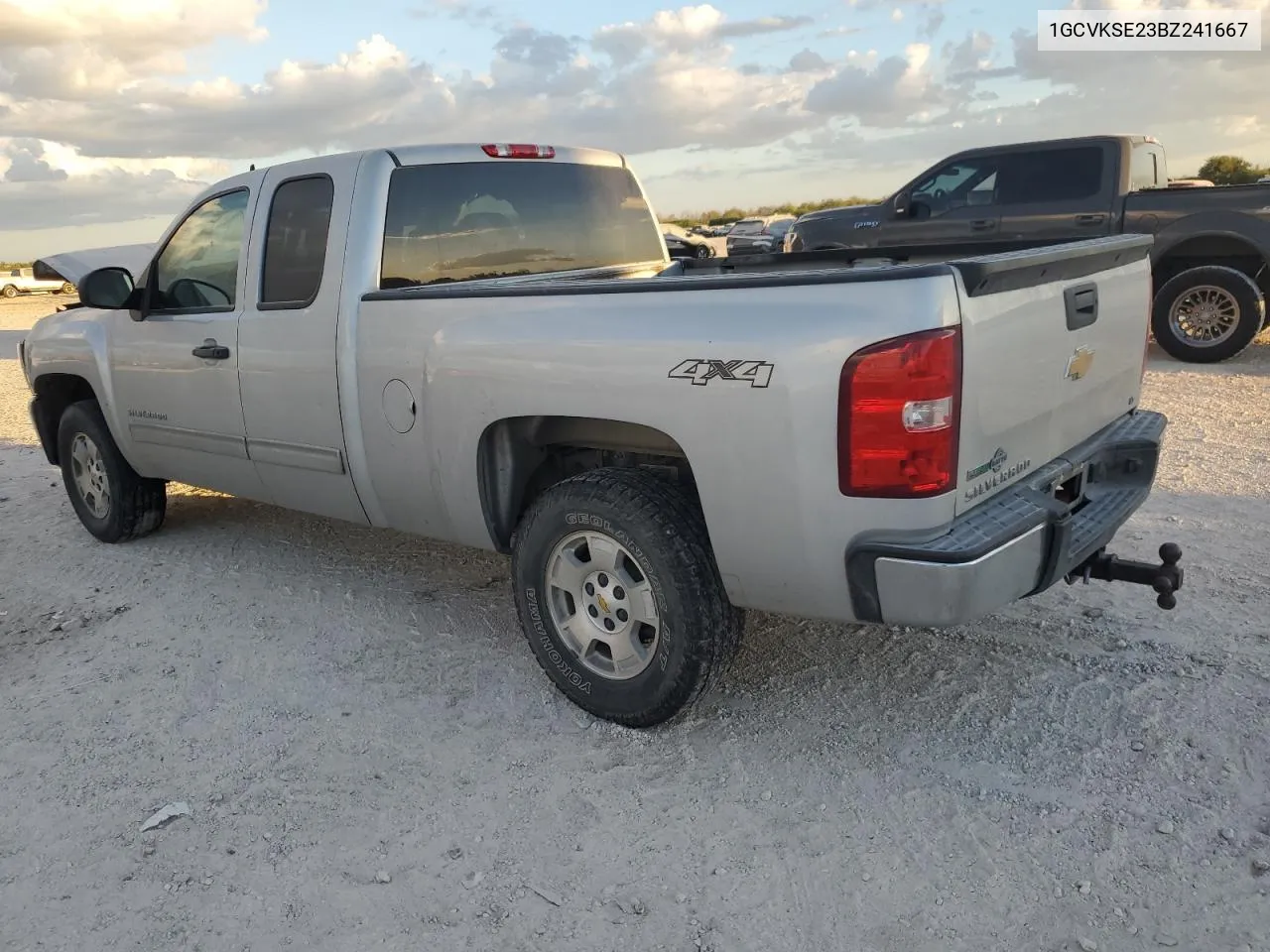 2011 Chevrolet Silverado K1500 Lt VIN: 1GCVKSE23BZ241667 Lot: 77947524