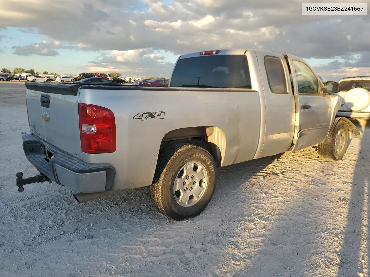 2011 Chevrolet Silverado K1500 Lt VIN: 1GCVKSE23BZ241667 Lot: 77947524