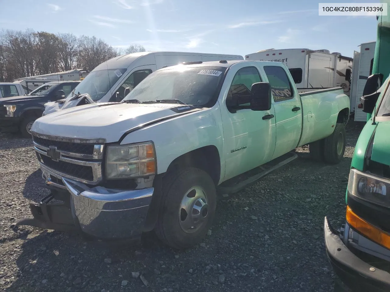 2011 Chevrolet Silverado K3500 VIN: 1GC4KZC80BF153396 Lot: 77978044