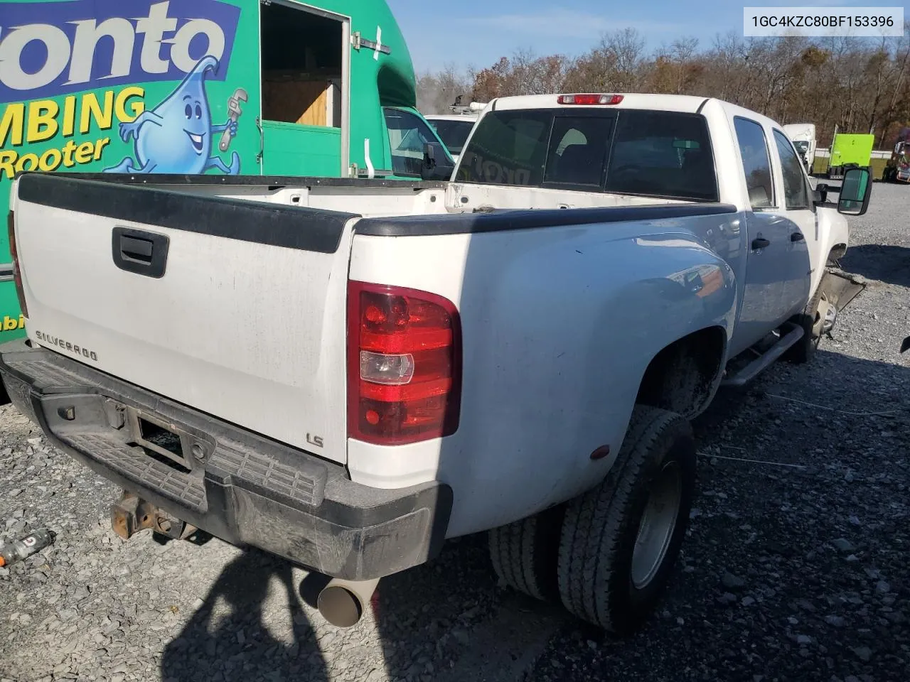 2011 Chevrolet Silverado K3500 VIN: 1GC4KZC80BF153396 Lot: 77978044