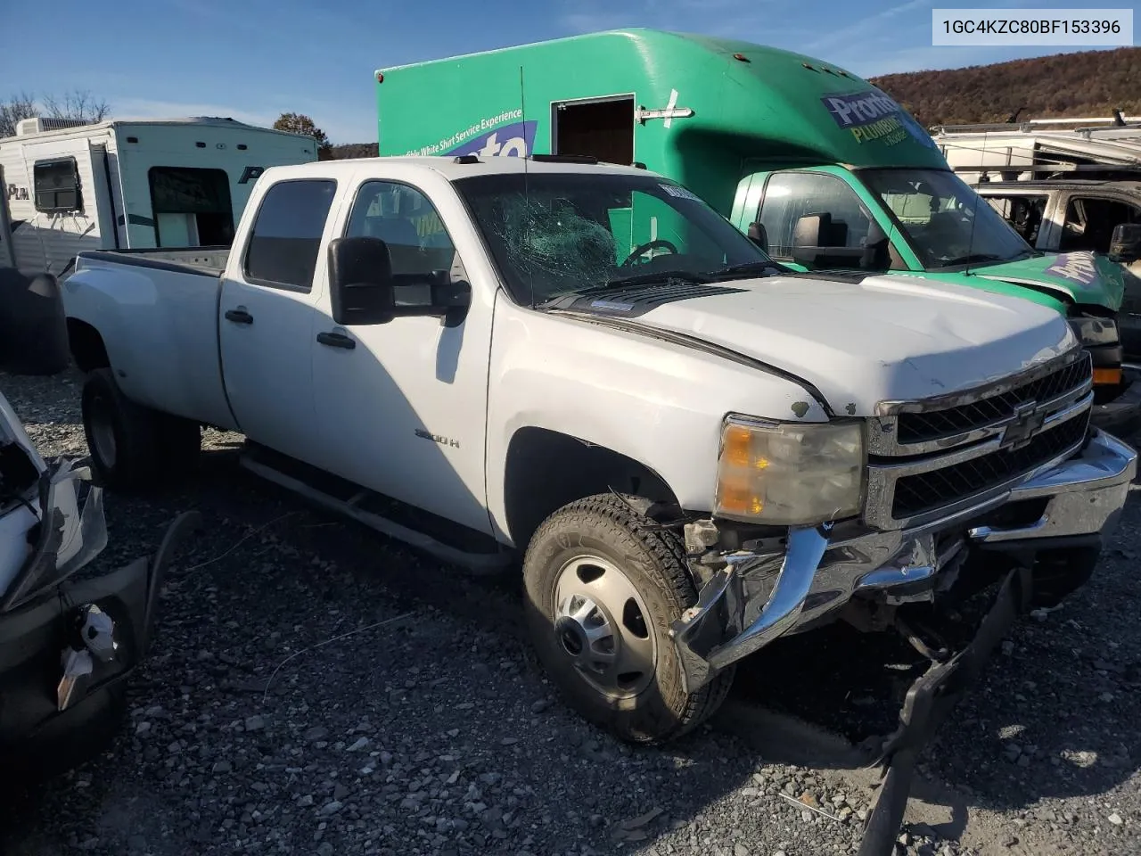 2011 Chevrolet Silverado K3500 VIN: 1GC4KZC80BF153396 Lot: 77978044