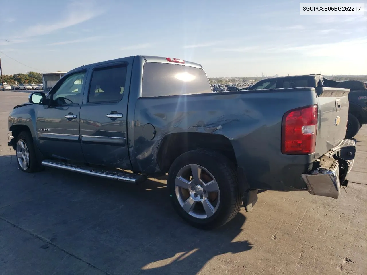 2011 Chevrolet Silverado C1500 Lt VIN: 3GCPCSE05BG262217 Lot: 78000724