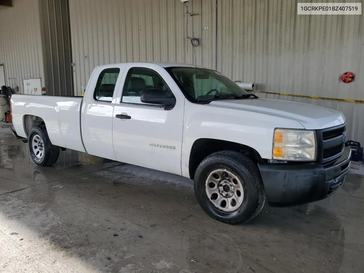 2011 Chevrolet Silverado K1500 VIN: 1GCRKPE01BZ407519 Lot: 78005244