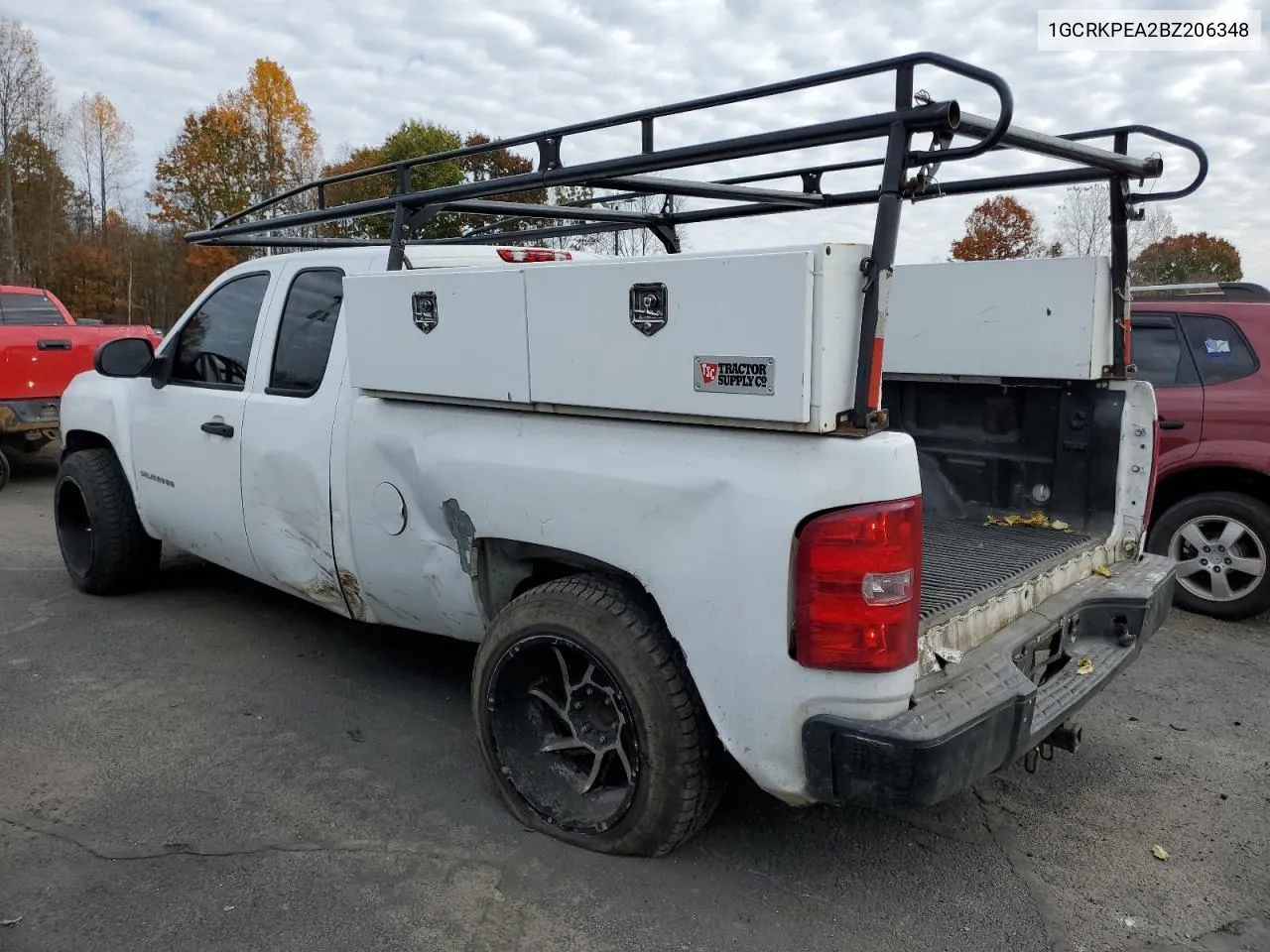 2011 Chevrolet Silverado K1500 VIN: 1GCRKPEA2BZ206348 Lot: 78039894