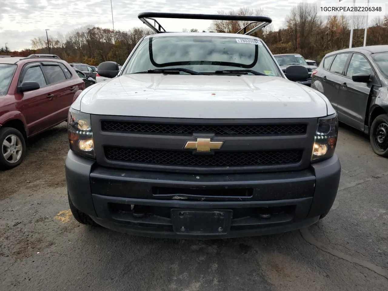 2011 Chevrolet Silverado K1500 VIN: 1GCRKPEA2BZ206348 Lot: 78039894