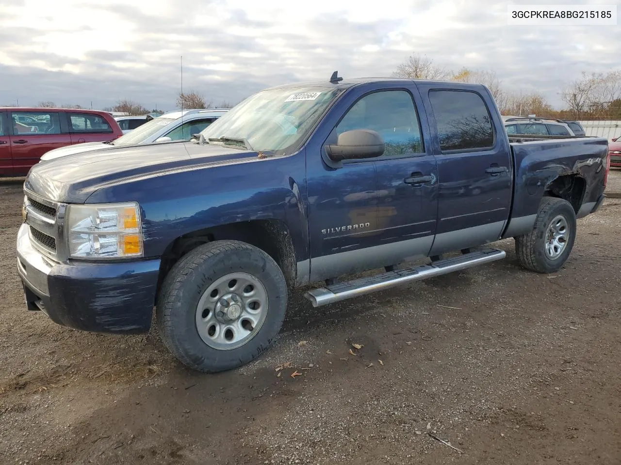 2011 Chevrolet Silverado K1500 Ls VIN: 3GCPKREA8BG215185 Lot: 78220564