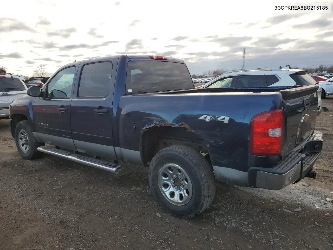 2011 Chevrolet Silverado K1500 Ls VIN: 3GCPKREA8BG215185 Lot: 78220564