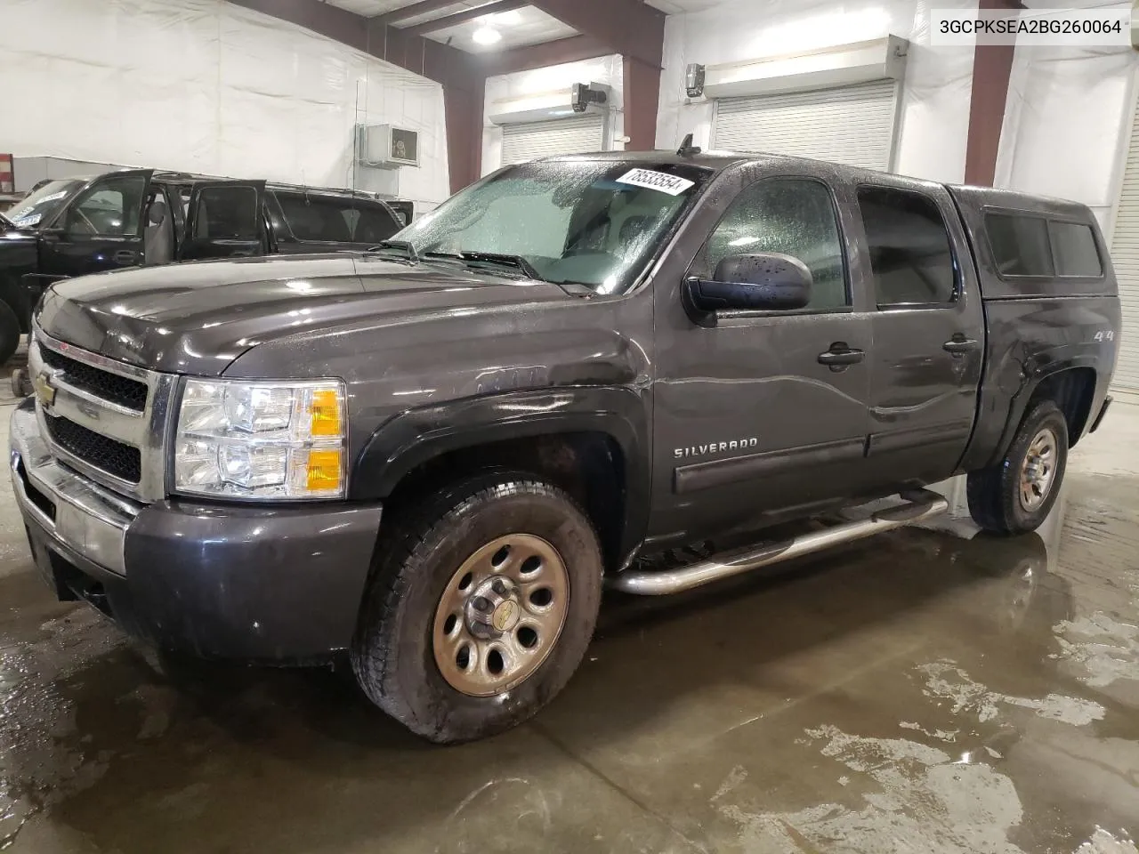 2011 Chevrolet Silverado K1500 Lt VIN: 3GCPKSEA2BG260064 Lot: 78533554