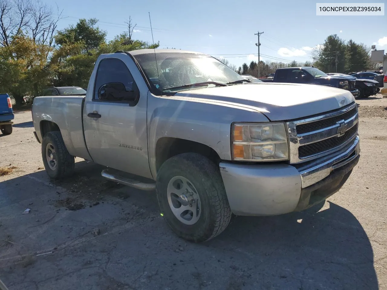 2011 Chevrolet Silverado C1500 VIN: 1GCNCPEX2BZ395034 Lot: 78598854