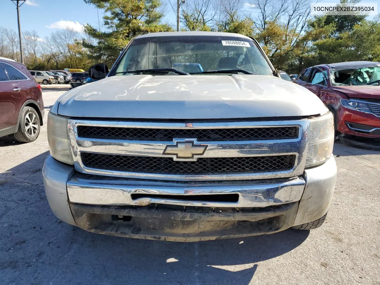 2011 Chevrolet Silverado C1500 VIN: 1GCNCPEX2BZ395034 Lot: 78598854