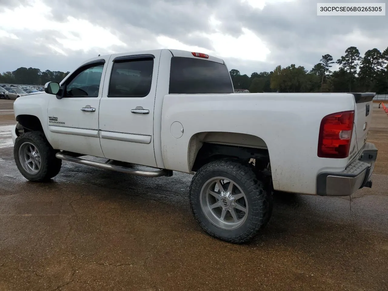 2011 Chevrolet Silverado C1500 Lt VIN: 3GCPCSE06BG265305 Lot: 78633504