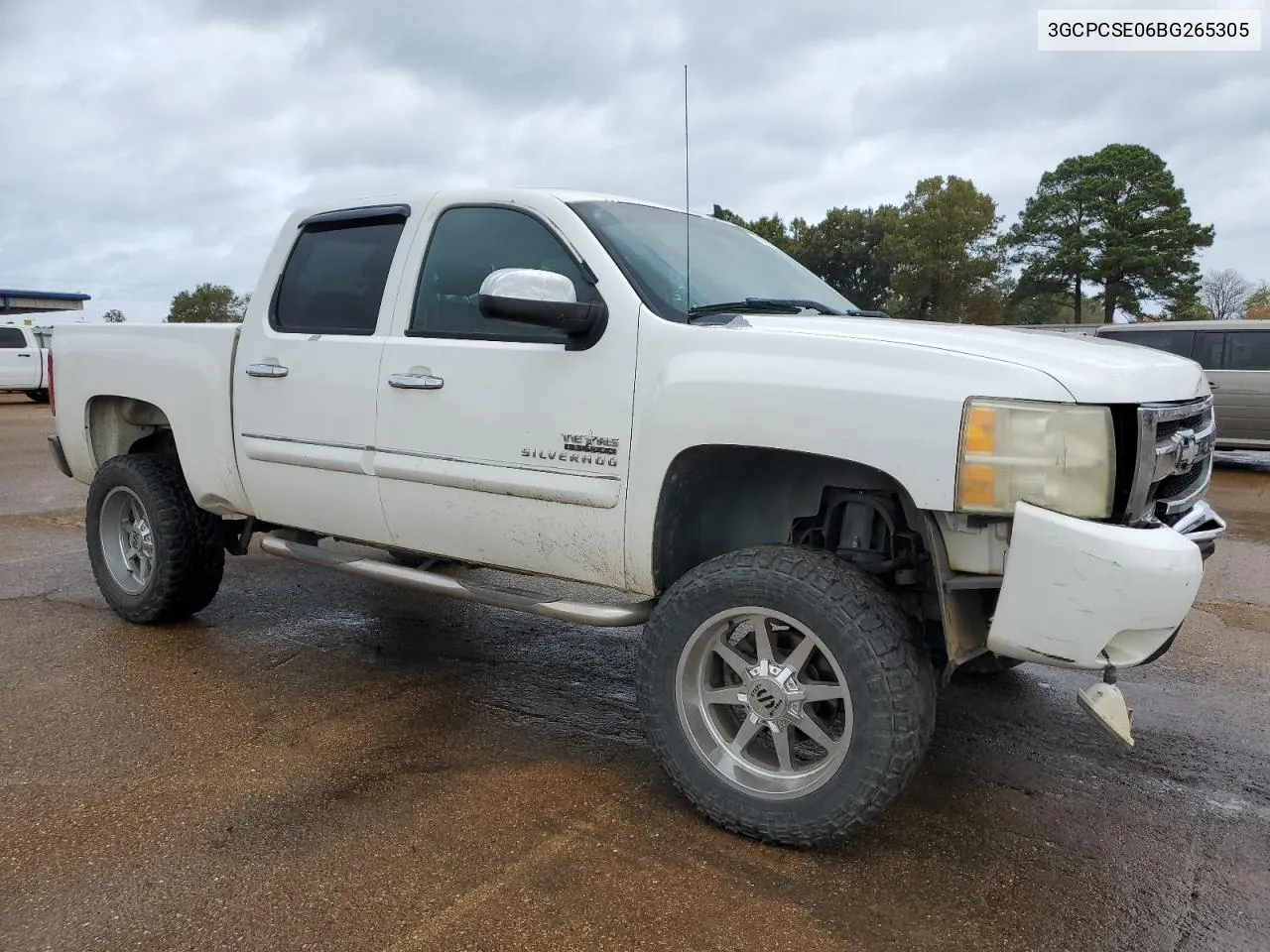 2011 Chevrolet Silverado C1500 Lt VIN: 3GCPCSE06BG265305 Lot: 78633504