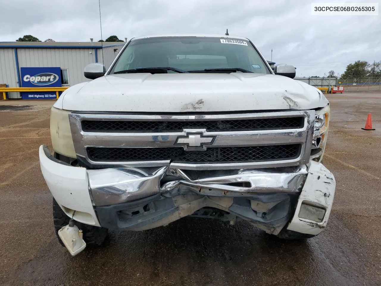 2011 Chevrolet Silverado C1500 Lt VIN: 3GCPCSE06BG265305 Lot: 78633504