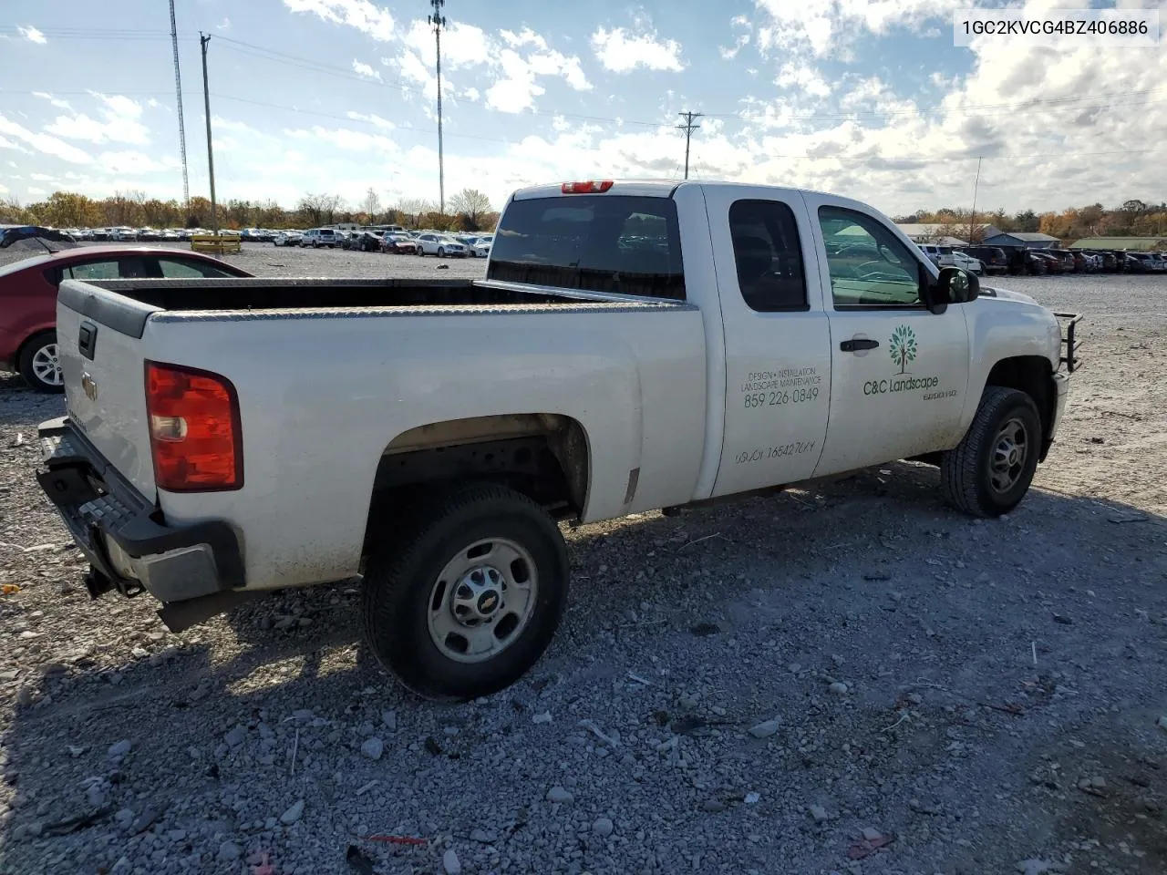 2011 Chevrolet Silverado K2500 Heavy Duty VIN: 1GC2KVCG4BZ406886 Lot: 78648504