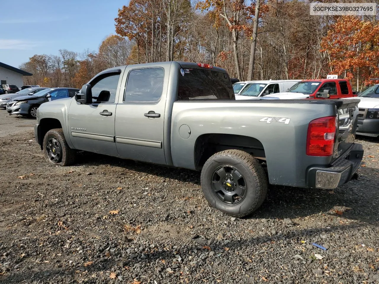 2011 Chevrolet Silverado K1500 Lt VIN: 3GCPKSE39BG327695 Lot: 78653074