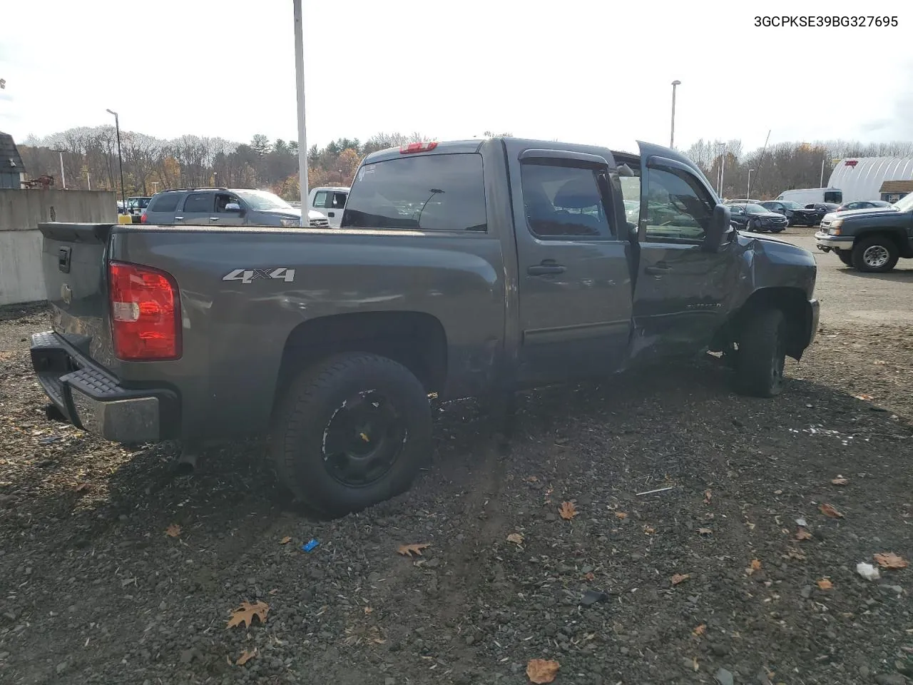 2011 Chevrolet Silverado K1500 Lt VIN: 3GCPKSE39BG327695 Lot: 78653074