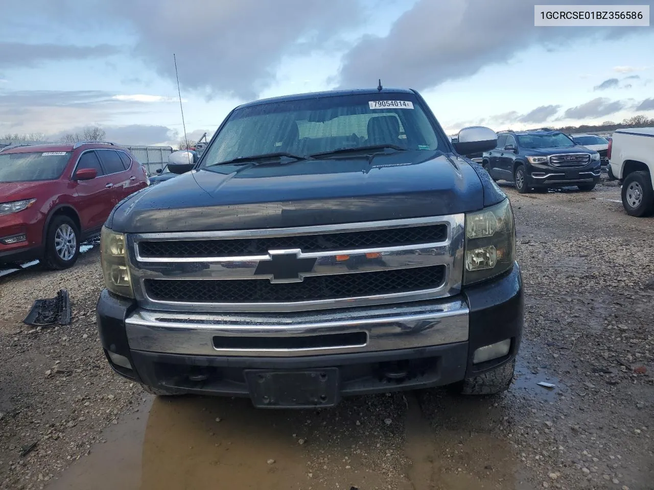 2011 Chevrolet Silverado C1500 Lt VIN: 1GCRCSE01BZ356586 Lot: 79054014