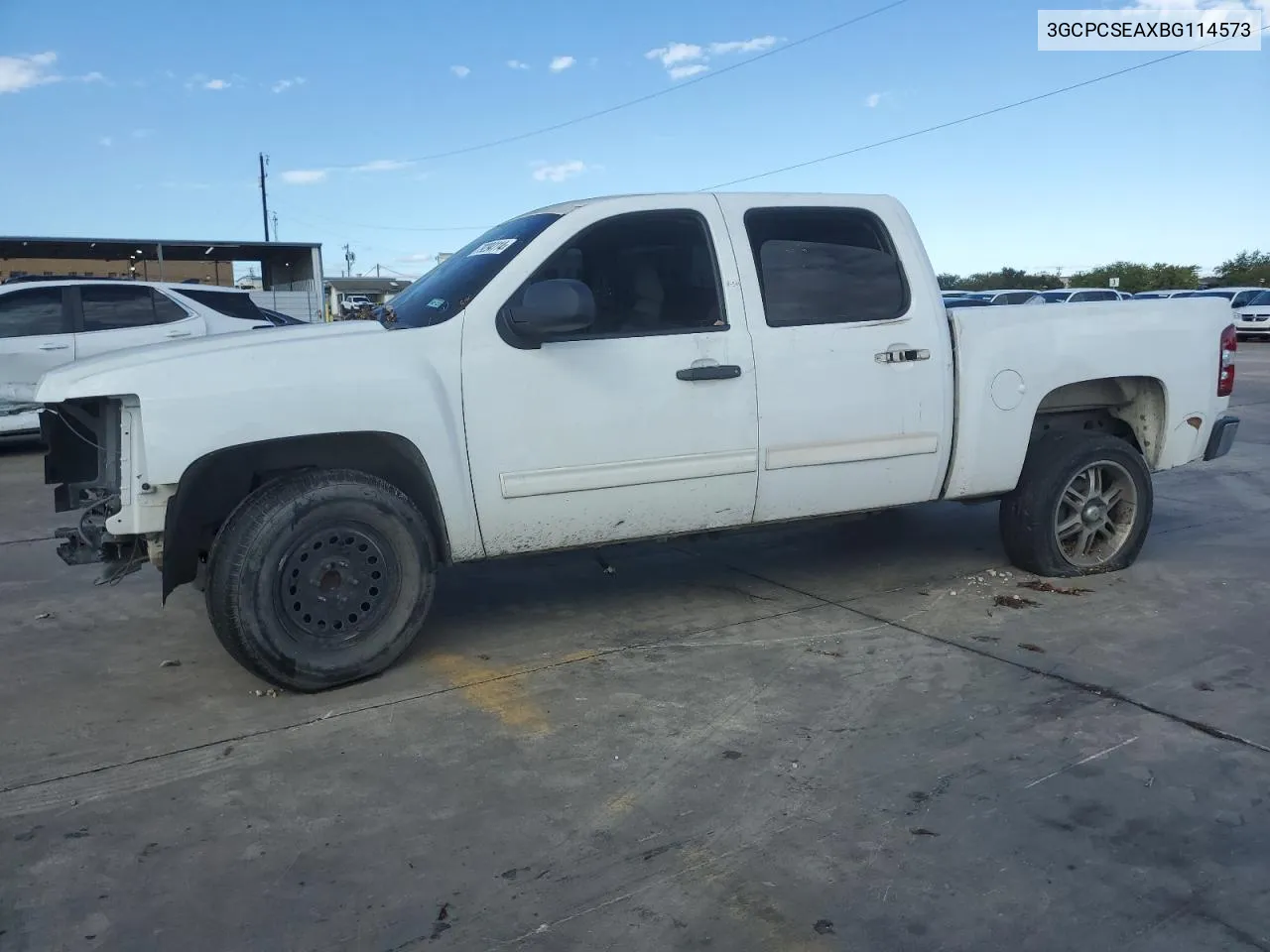 2011 Chevrolet Silverado C1500 Lt VIN: 3GCPCSEAXBG114573 Lot: 79294114