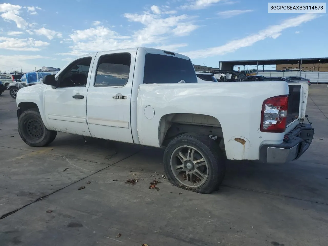 2011 Chevrolet Silverado C1500 Lt VIN: 3GCPCSEAXBG114573 Lot: 79294114