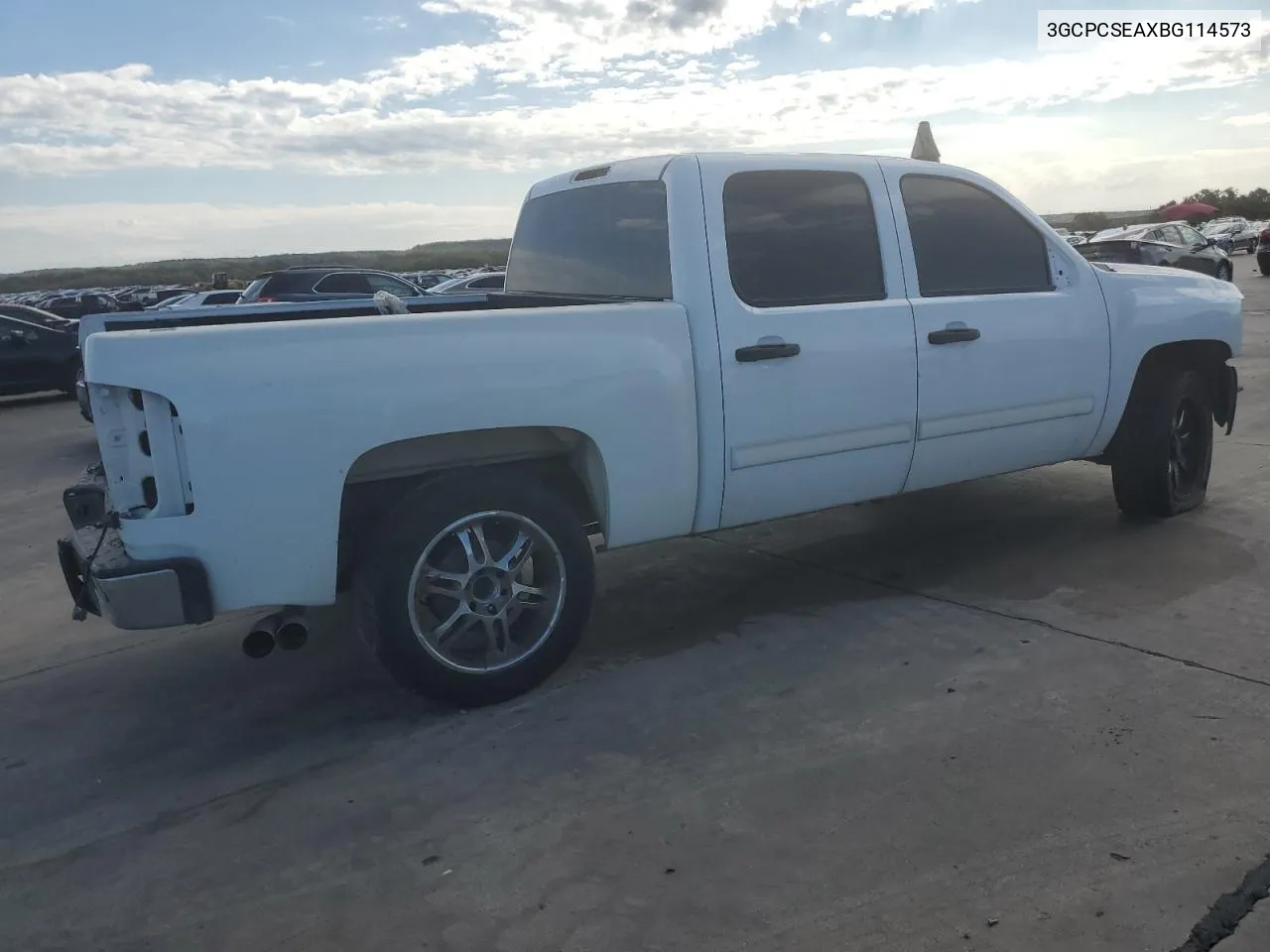 2011 Chevrolet Silverado C1500 Lt VIN: 3GCPCSEAXBG114573 Lot: 79294114