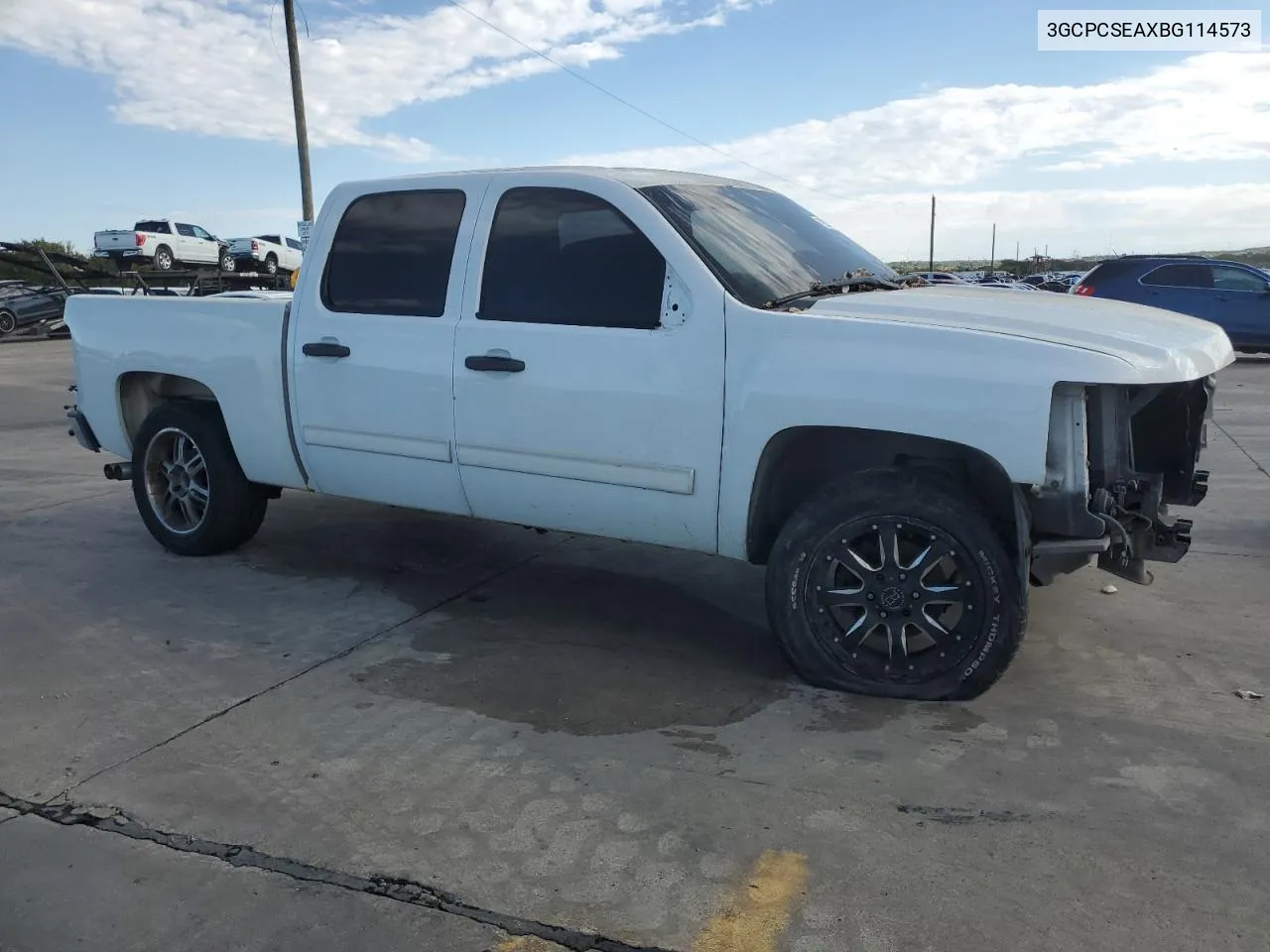 2011 Chevrolet Silverado C1500 Lt VIN: 3GCPCSEAXBG114573 Lot: 79294114