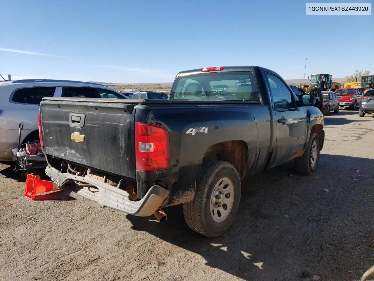 2011 Chevrolet Silverado K1500 VIN: 1GCNKPEX1BZ443920 Lot: 79308444