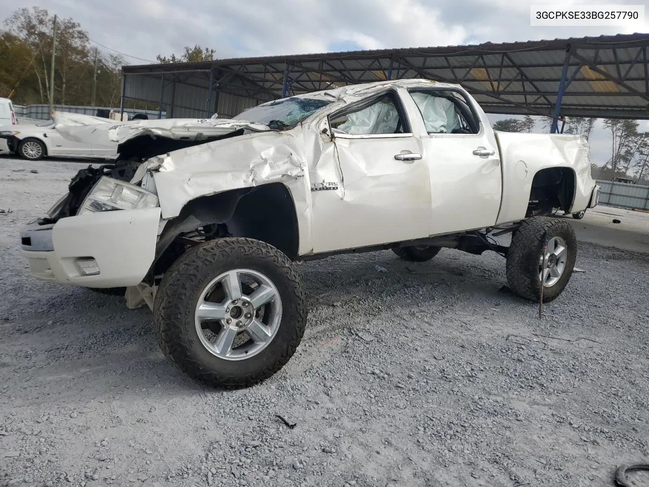 2011 Chevrolet Silverado K1500 Lt VIN: 3GCPKSE33BG257790 Lot: 79424874