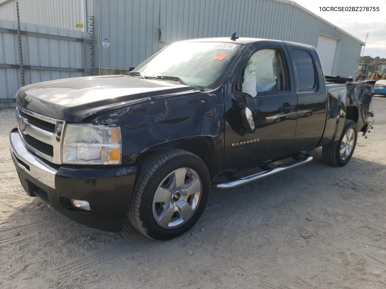 2011 Chevrolet Silverado C1500 Lt VIN: 1GCRCSE02BZ278755 Lot: 79667874