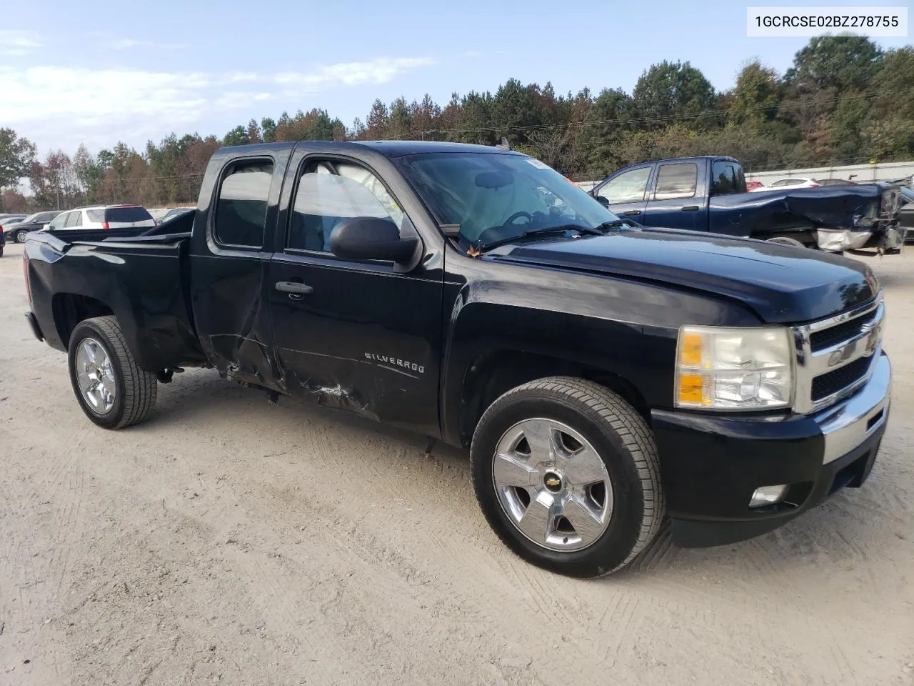 2011 Chevrolet Silverado C1500 Lt VIN: 1GCRCSE02BZ278755 Lot: 79667874