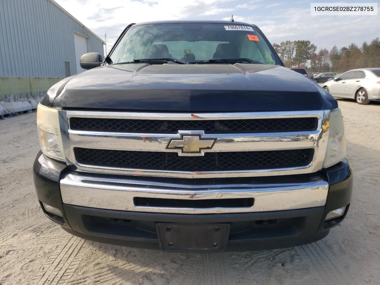 2011 Chevrolet Silverado C1500 Lt VIN: 1GCRCSE02BZ278755 Lot: 79667874