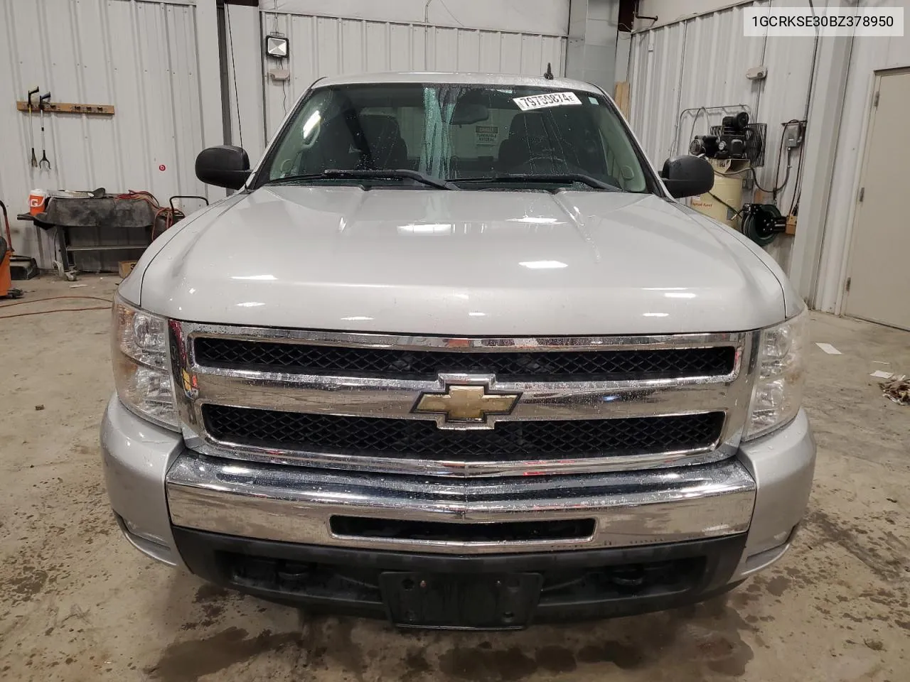 2011 Chevrolet Silverado K1500 Lt VIN: 1GCRKSE30BZ378950 Lot: 79759874