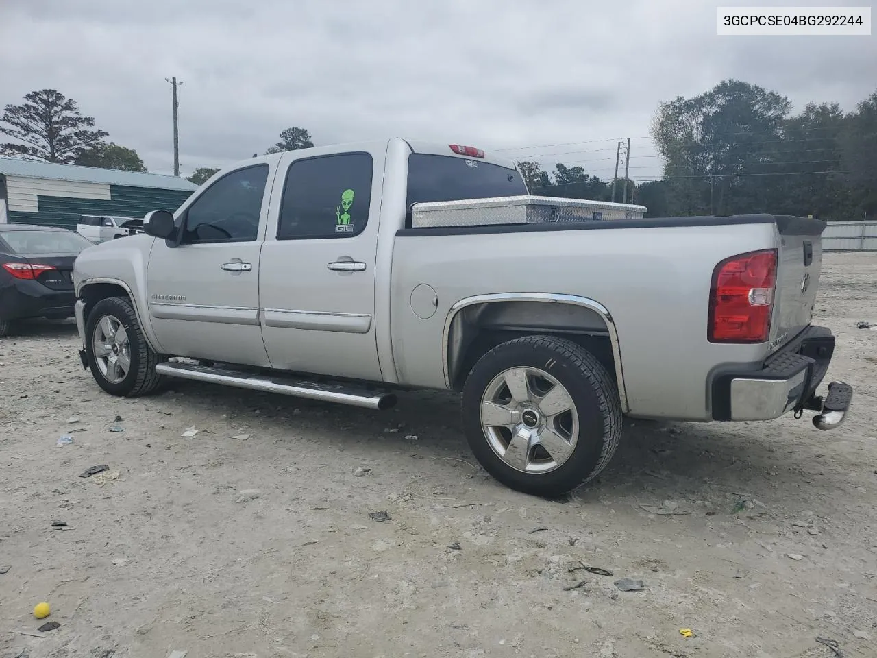 2011 Chevrolet Silverado C1500 Lt VIN: 3GCPCSE04BG292244 Lot: 79958824