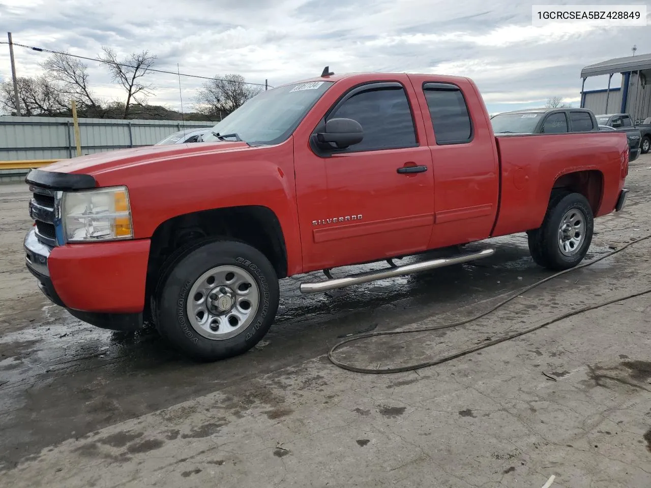 2011 Chevrolet Silverado C1500 Lt VIN: 1GCRCSEA5BZ428849 Lot: 80257134