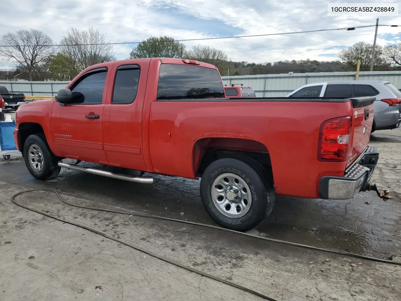 2011 Chevrolet Silverado C1500 Lt VIN: 1GCRCSEA5BZ428849 Lot: 80257134