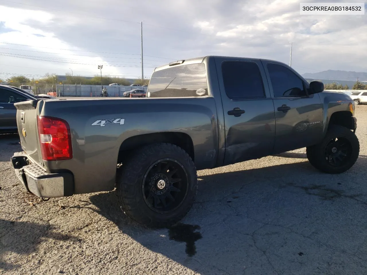 2011 Chevrolet Silverado K1500 Ls VIN: 3GCPKREA0BG184532 Lot: 80373544