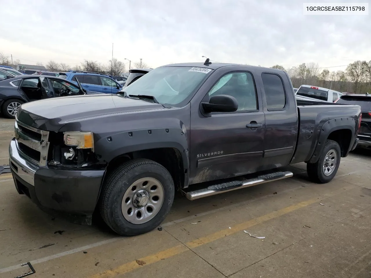 2011 Chevrolet Silverado C1500 Lt VIN: 1GCRCSEA5BZ115798 Lot: 80428204