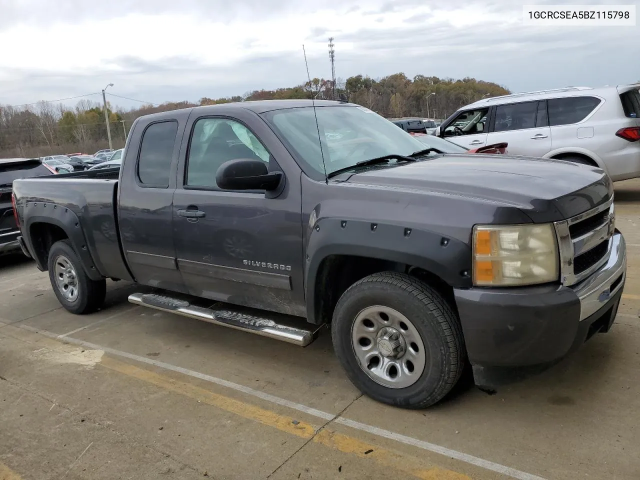 2011 Chevrolet Silverado C1500 Lt VIN: 1GCRCSEA5BZ115798 Lot: 80428204