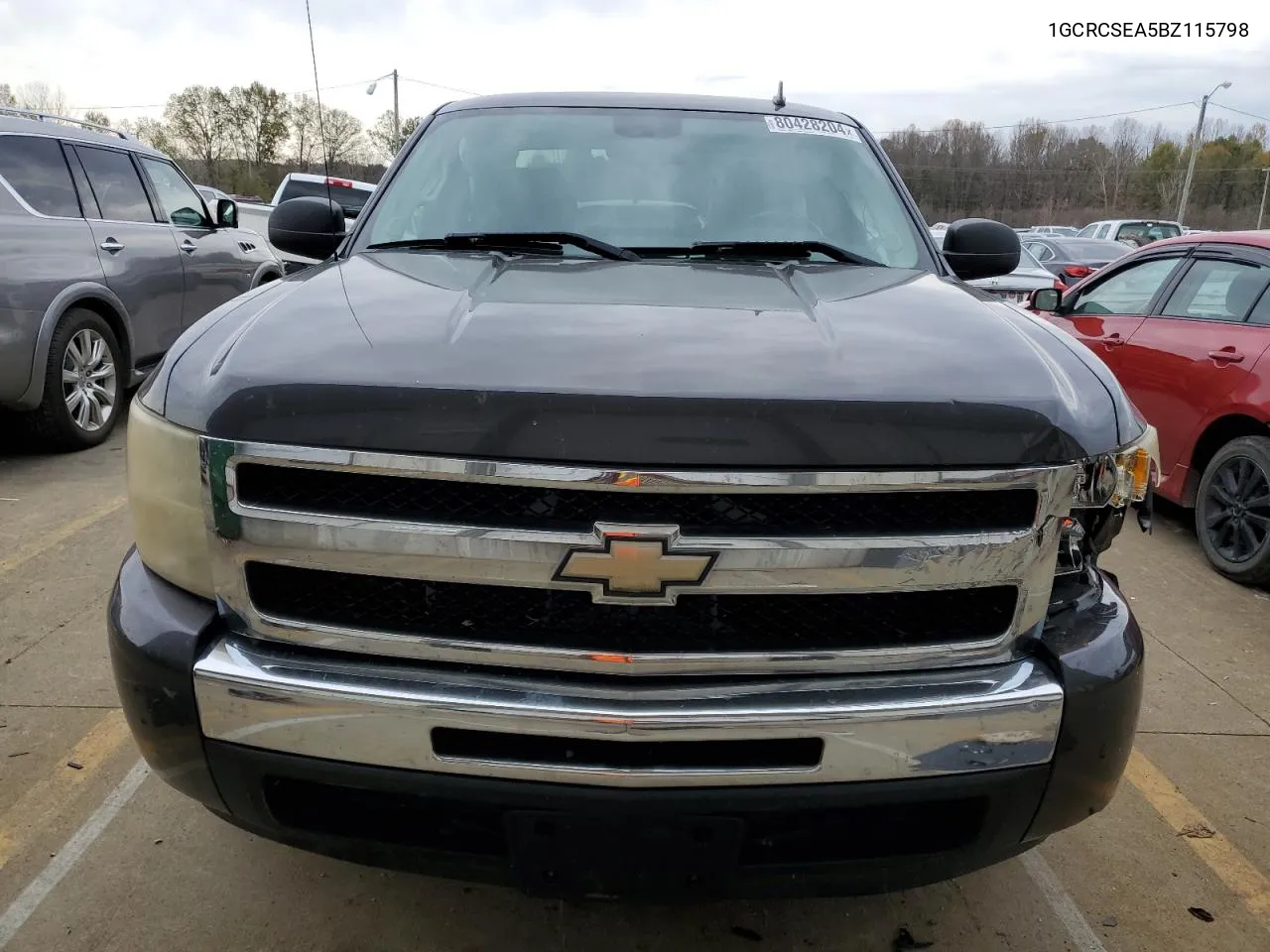 2011 Chevrolet Silverado C1500 Lt VIN: 1GCRCSEA5BZ115798 Lot: 80428204